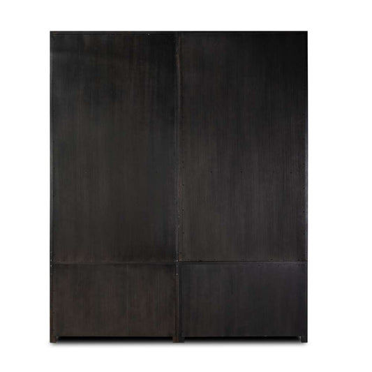 Four Hands - Haiden - Admont Double Bookcase W Ladder-Worn Blk - 240932-001 veiw 2