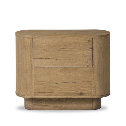 Four Hands - Haiden - Paden Nightstand - Worn Oak Veneer - 235328-004 veiw 2