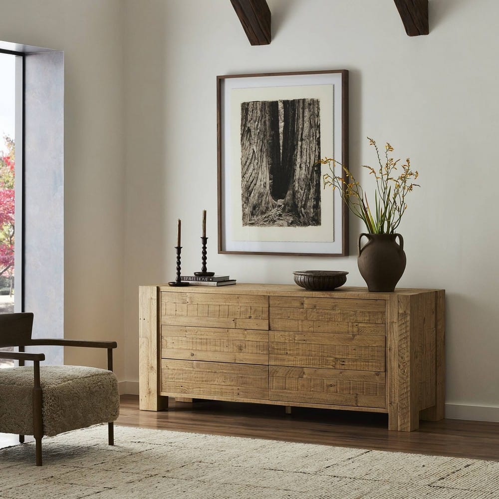 Four Hands - Haiden - Perot 6 Drawer Dresser - Light Blonde Pine - 245422-002_CLOSEOUT view 12