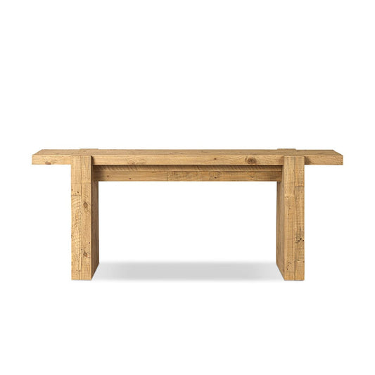 Four Hands - Haiden - Perot Console Table - Light Blonde Pine - 245636-002_CLOSEOUT view 2
