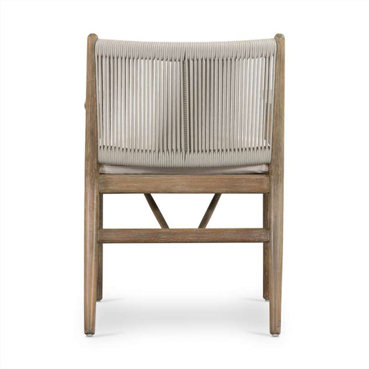 Four Hands - Halsted - Rosen Outdoor Dining Armchair-Natural - 227362-001 veiw 2