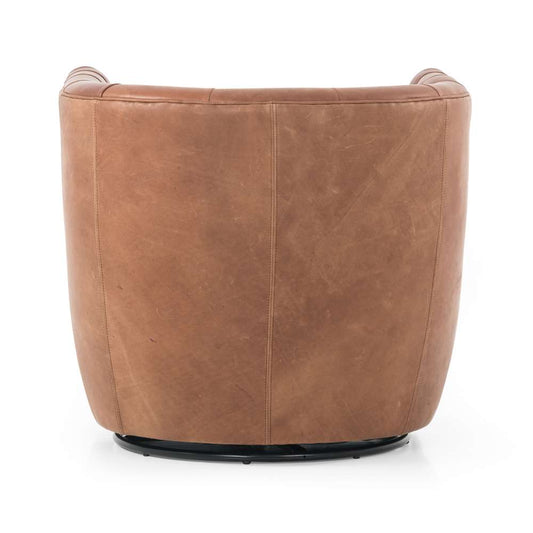Four Hands - Hanover Swivel Chair - Heirloom Sienna - 106090-011 veiw 2