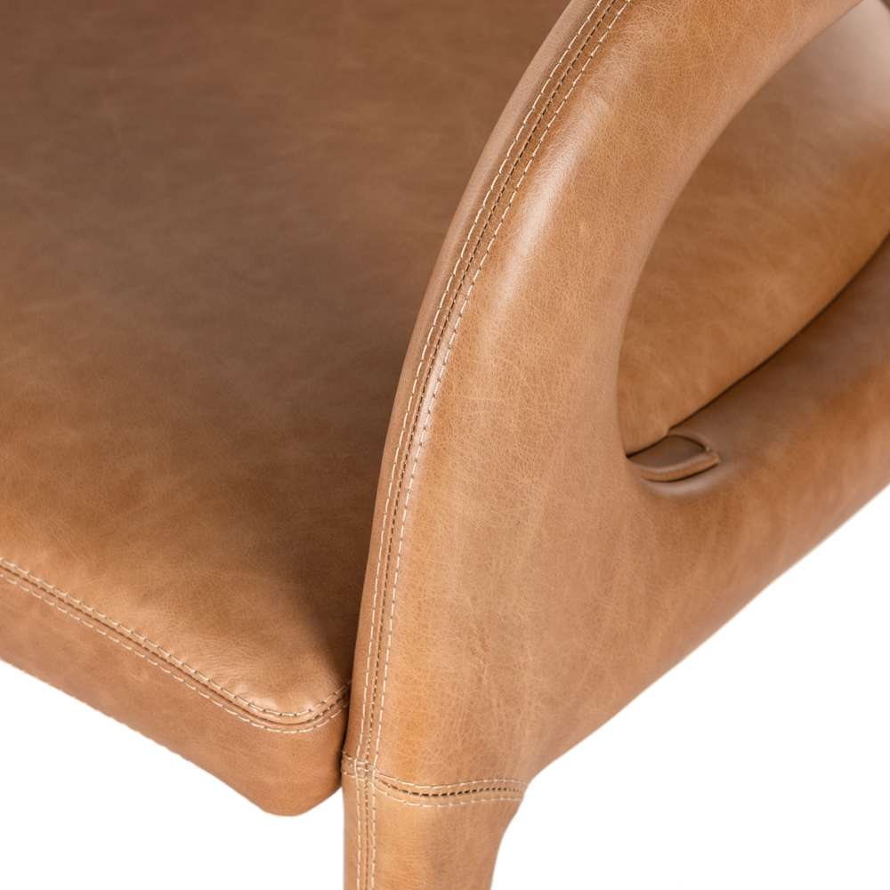 Four Hands - Hawkins Chair - Sonoma Butterscotch - 226537-001 veiw 5