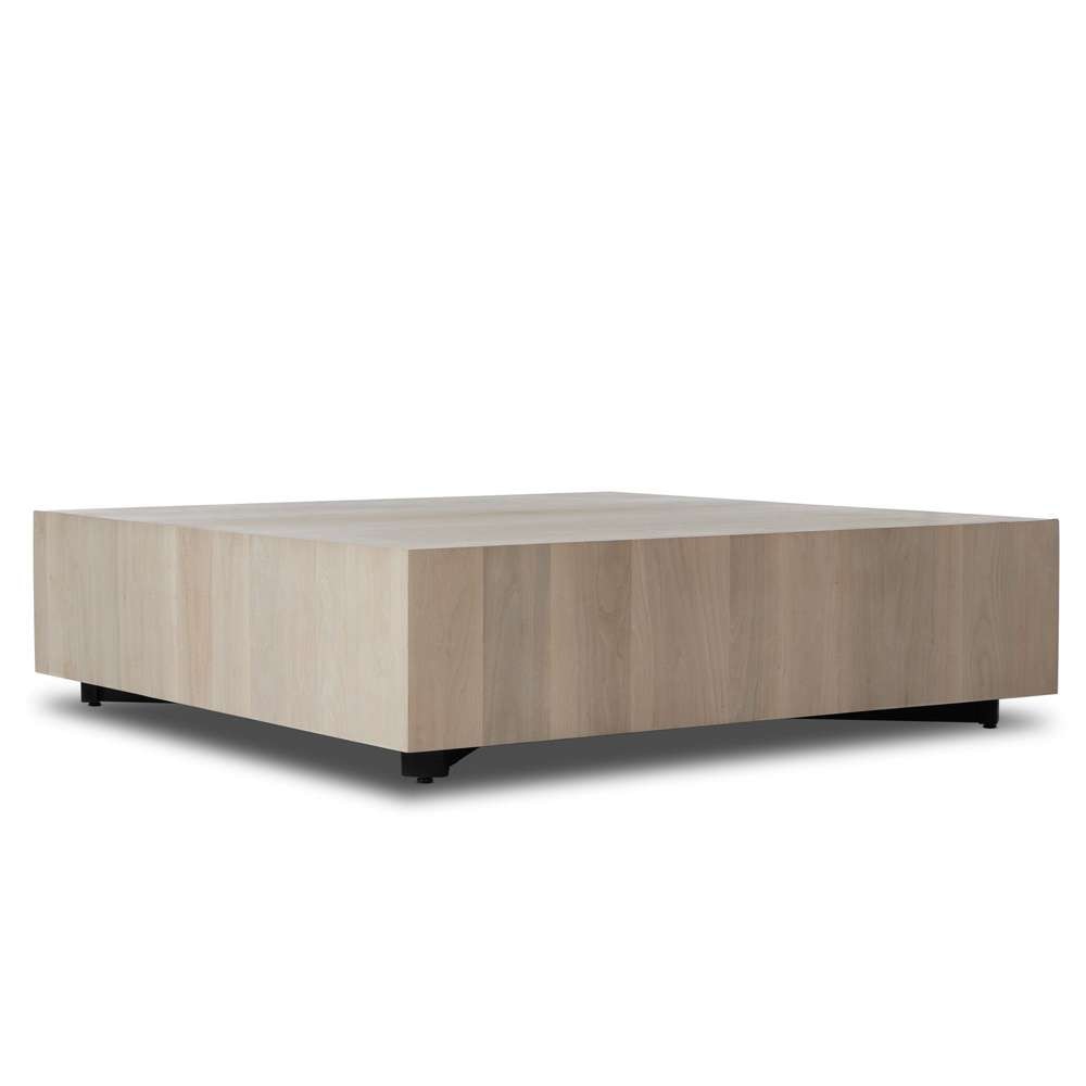 Four Hands - Hudson Large Square Coffee Table - Ashen Walnut - 237678-003 veiw 10