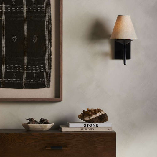 Four Hands - Hutton - Dodie Sconce-Jet Black - 237283-001 veiw 2