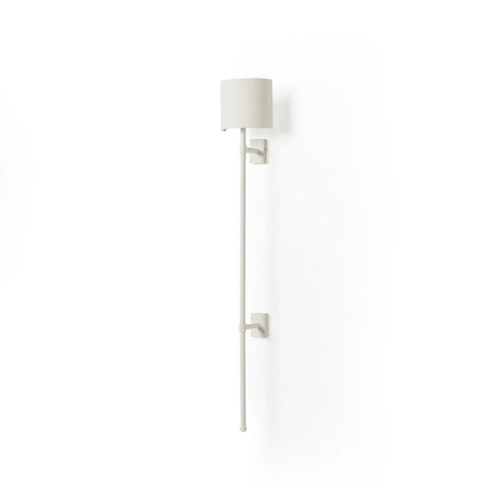Four Hands - Hutton - Maurice Sconce - Matte White Plaster - 239410-002_CLOSEOUT view 2