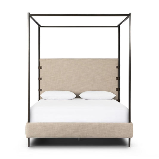 Four Hands - Irondale - Anderson Canopy Bed - Palm Ecru - 242944-005_CLOSEOUT view 2