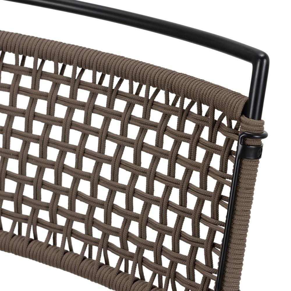 Four Hands - Irondale - Wharton Outdoor Bar Stool - Earth Rope - 235606-001 veiw 4