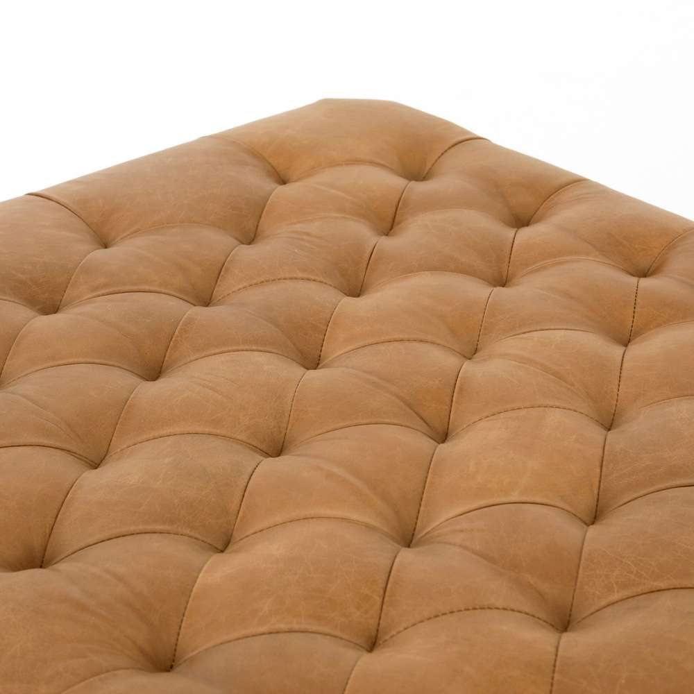 Four Hands - Isle Ottoman - Palermo Butterscotch - 105665-006 veiw 10