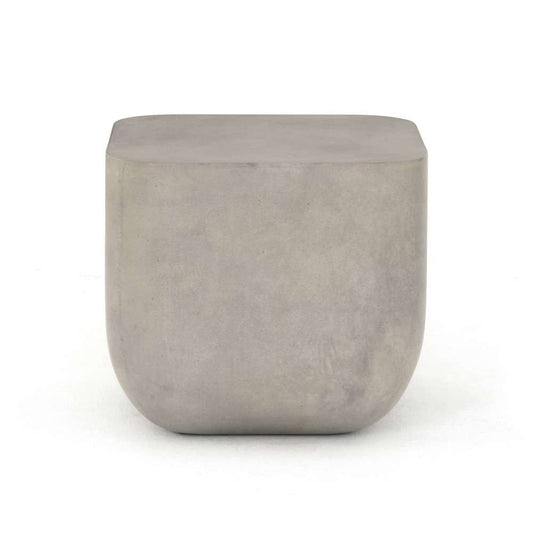 Four Hands - Ivan Square Outdoor End Table - Grey Concrete - VTHY-042 veiw 2