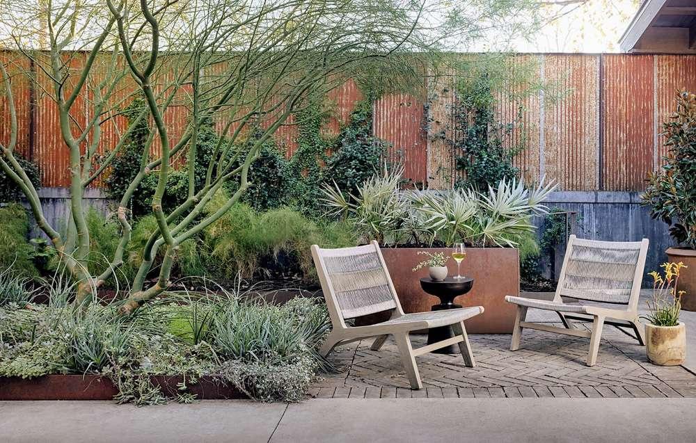 Four Hands - Julian Outdoor Chair - Venao Charcoal - 106990-003 veiw 13