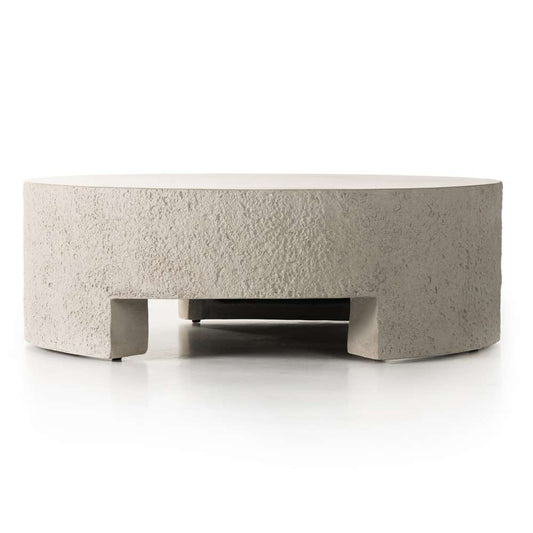 Four Hands - Kember Outdoor Coffee Table - Blanc White - 231853-001 veiw 2