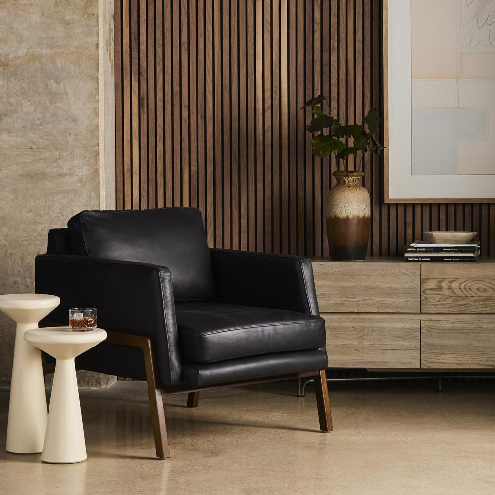 Four Hands - Kensington - Diana Chair - Heirloom Black - 106103-005 veiw 4