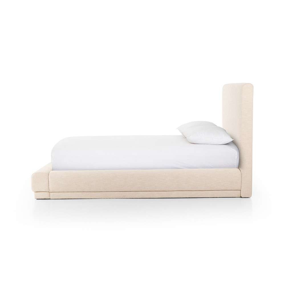 Four Hands - Kensington - Martina Bed - Bergamo Parchment - Queen - 240042-001 veiw 12