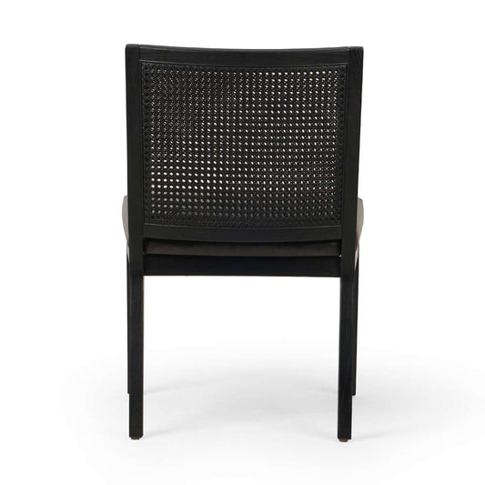 Four Hands - Keston - Antonia Armless Dining Chair-Black - 100054-011 veiw 2