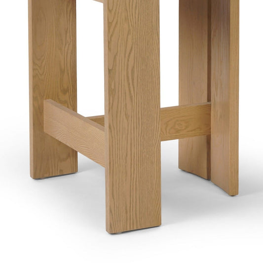 Four Hands - Keston - Hoven Backless Stool - Alcala Wheat - 242784-008_CLOSEOUT view 2