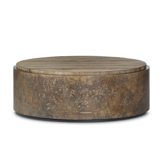 Four Hands - Kipp Coffee Table - Burnt Bleached Oak Resawn - 243347-001 view 2