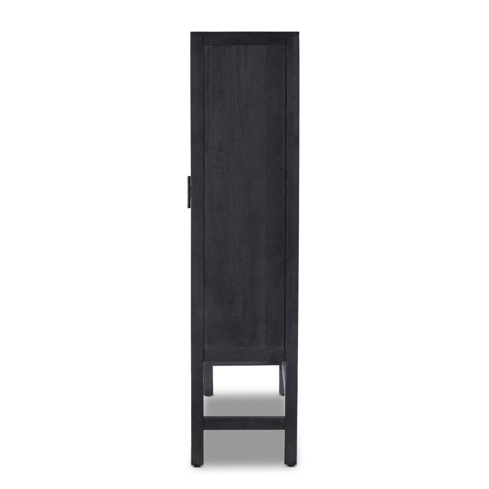 Four Hands - Leighton - Caprice Cabinet - Black Wash Mango - 108910-005 veiw 3
