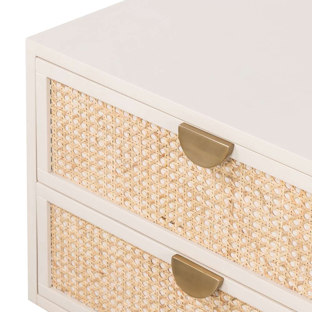 Four Hands - Luella Nightstand - Matte Alabaster - 228255-001 veiw 5