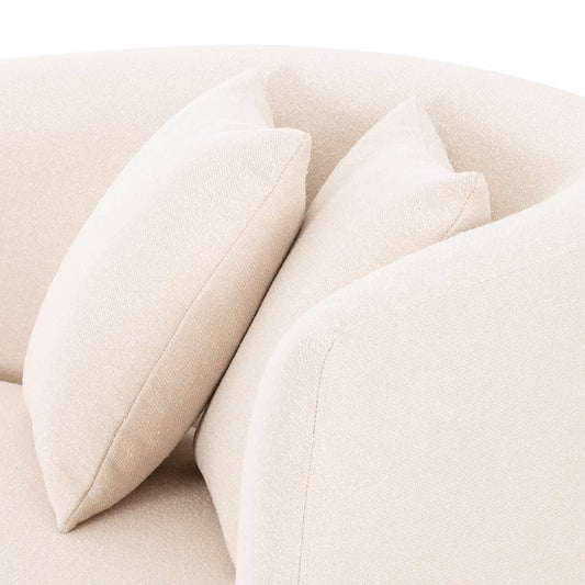 Four Hands - Luna Raf Chaise - Capri Oatmeal - 223088-003 veiw 2