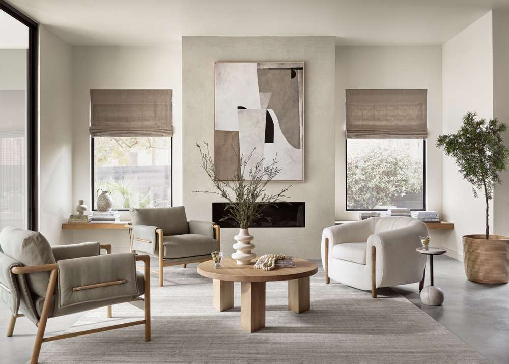 Four Hands - Lyla Chair - Kerbey Ivory - 108950-010 veiw 9