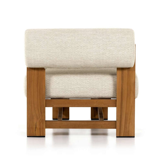 Four Hands - Malta Outdoor Chair - Natural Teak - Fsc - 226884-001 veiw 2