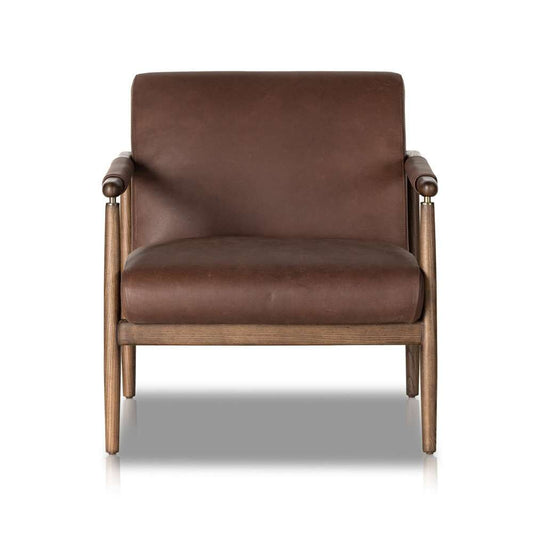 Four Hands - Markia Chair - Brickhouse Dark Brown - 230991-001 veiw 2