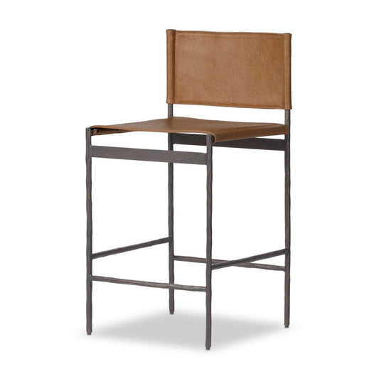 Four Hands - Marlon Bar Stool - Sonoma Butterscotch - 249336-003 view 2