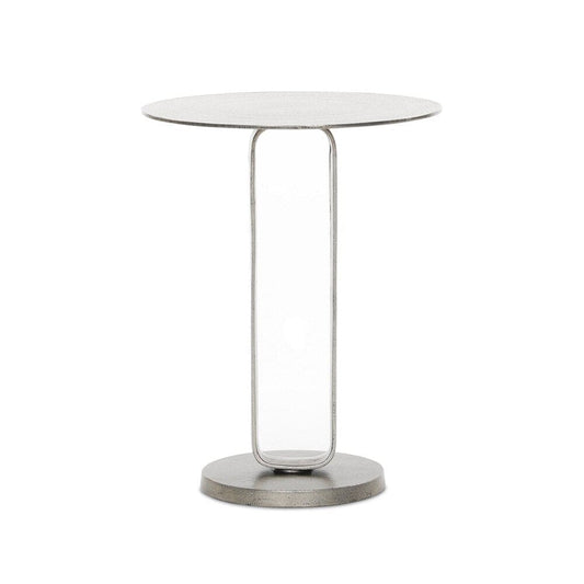 Four Hands - Marlow - Douglas End Table - Raw Antique Nickel - 106551-010 veiw 2