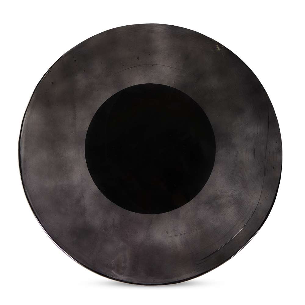 Four Hands - Marlow - Ruben End Table-Smoked Black Cast Glass - 237785-001 veiw 8
