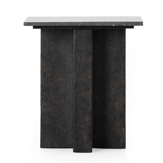Four Hands - Marlow - Terrell End Table - Black Marble - 226638-002_CLOSEOUT view 2