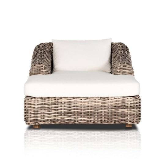 Four Hands - Messina Outdoor Chaise Lounge - Venao Ivory - 233662-002 veiw 2