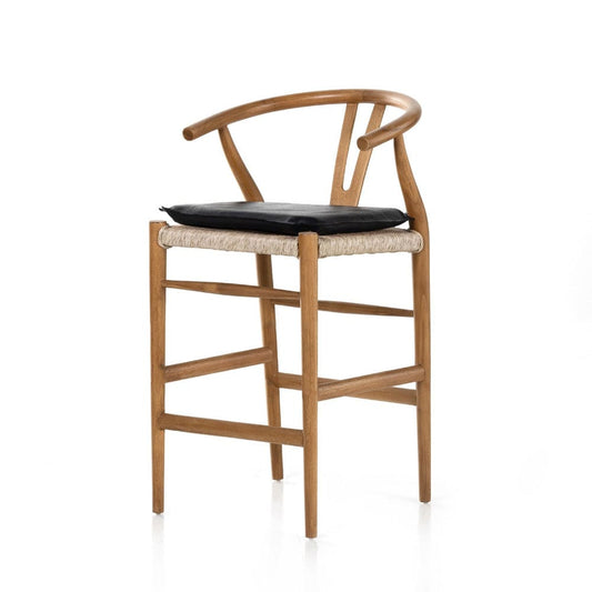 Four Hands - Muestra Counter Stool - Pebble Black - 228279-023 view 2