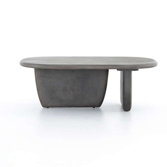 Four Hands - Naya Outdoor Coffee Table - Dark Grey - VEVR-064 veiw 2