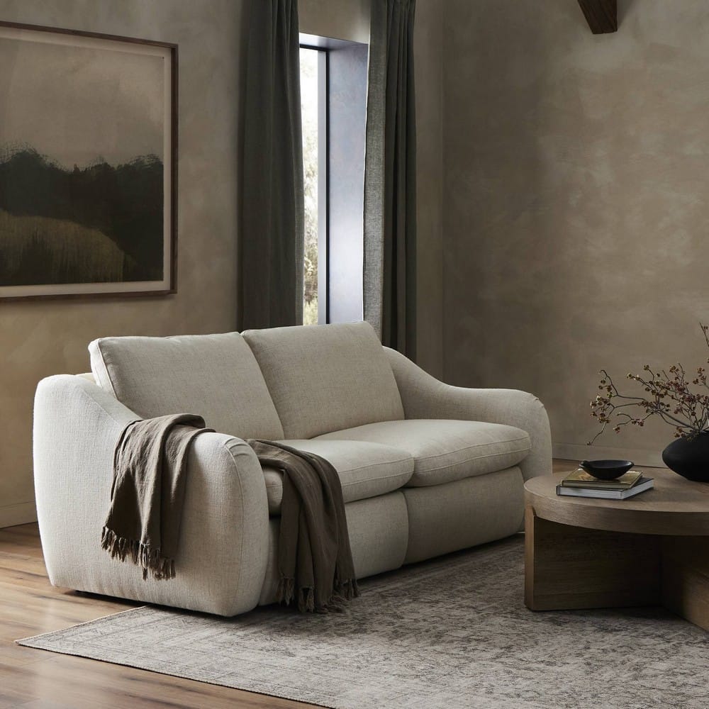 Four Hands - Norwood - Crawford Power Recliner 2-Piece Sectional Sofa - Antigo Natural - 247729-002_CLOSEOUT view 8