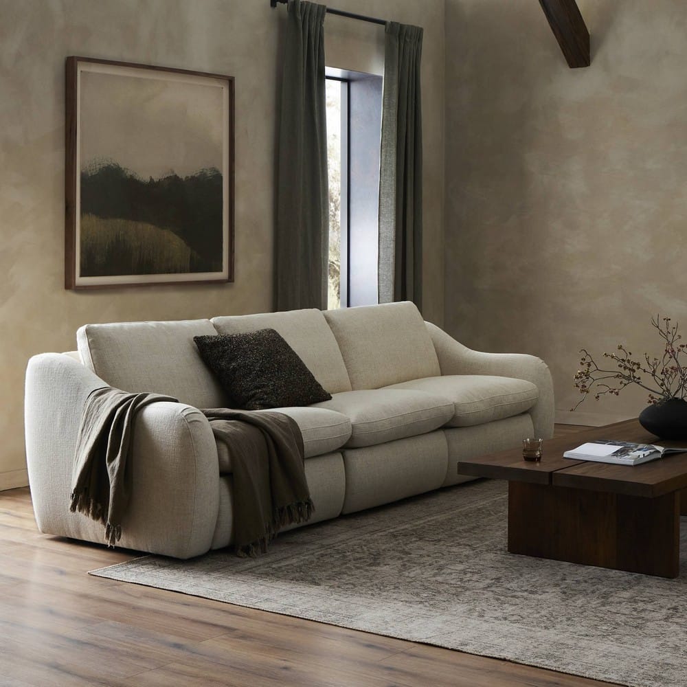 Four Hands - Norwood - Crawford Power Recliner 3-Piece Sectional Sofa - Antigo Natural - 247730-001_CLOSEOUT view 11