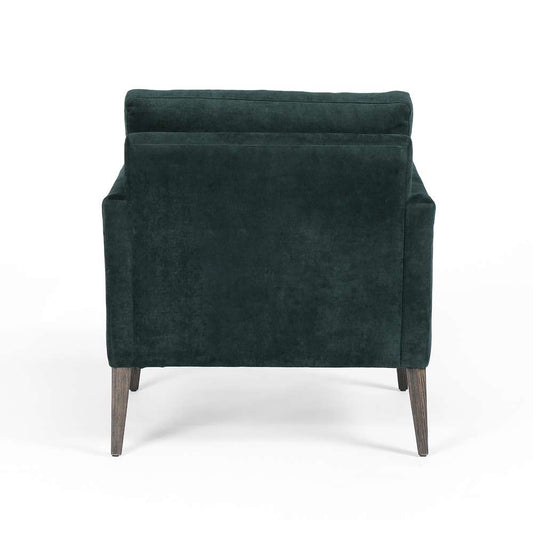 Four Hands - Olson Chair - Emerald Worn Velvet - 105771-007 veiw 2