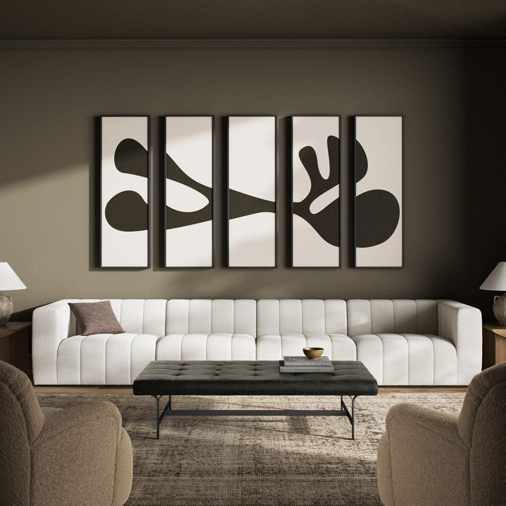 Four Hands - Organic Shape I Set by FH Art Studio - Black 2.5 Maple - 233280-001 view 4