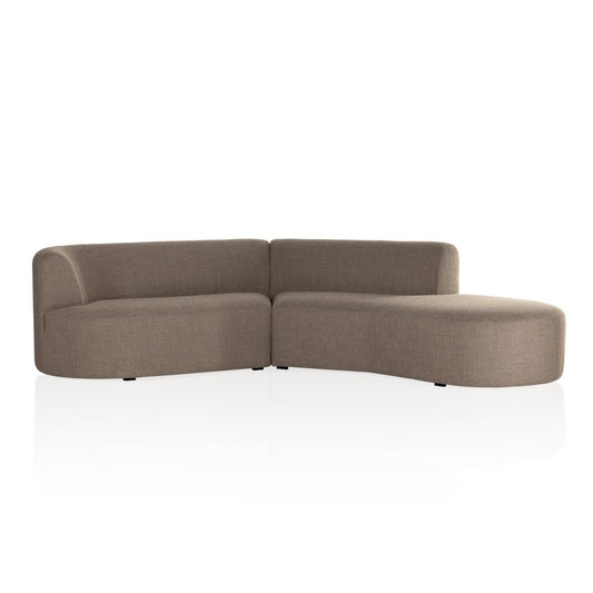 Four Hands - Oslo - Kipton 2-Piece Sectional - Gibson Mink - 234057-001 veiw 2