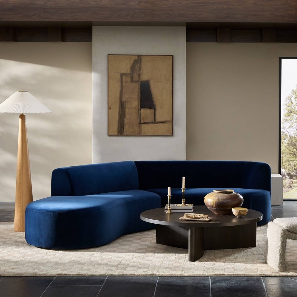 Four Hands - Oslo - Kipton 2-Piece Sectional - Surrey Midnight - 234056-003_CLOSEOUT view 11