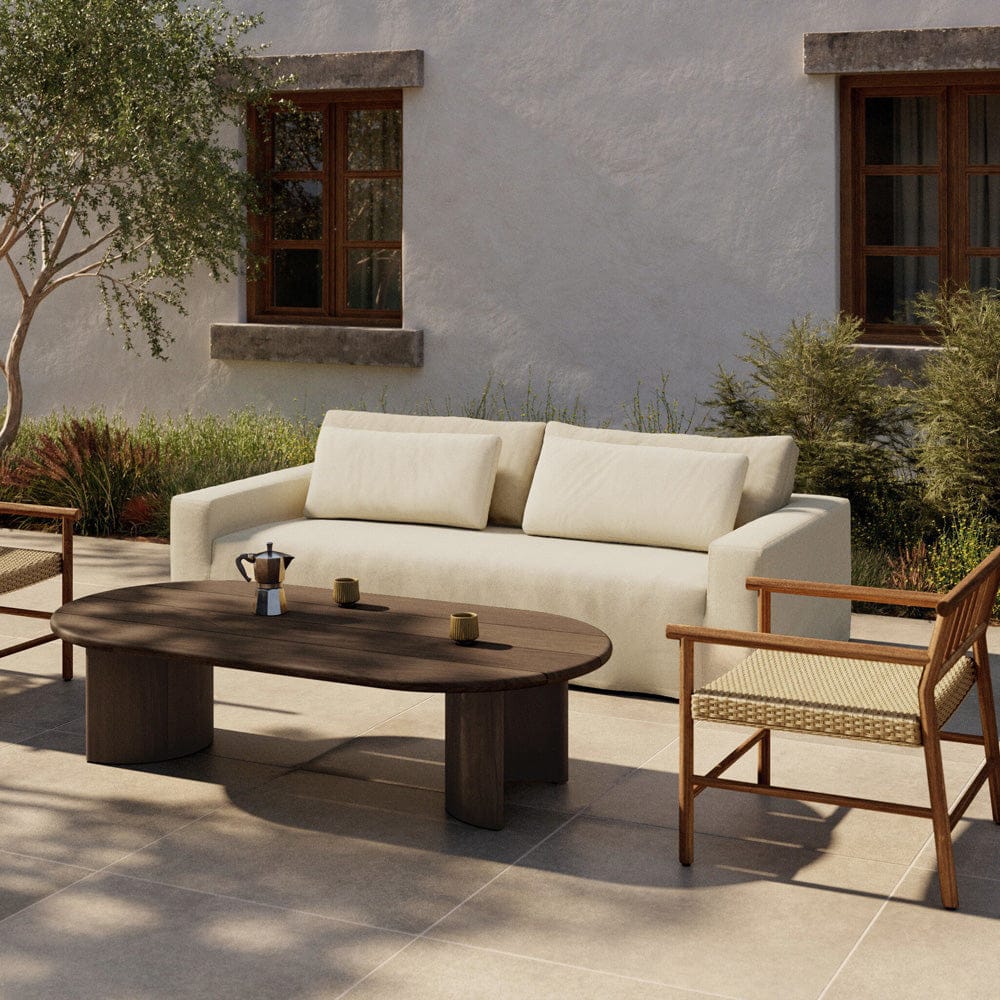 Four Hands - Ostend Outdoor Slipcover Sofa-96" - Bombay Flax - 241068-001 view 4