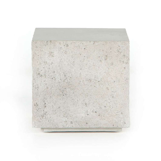 Four Hands - Otero Outdoor Square End Table - Matte Stone - 226320-001 veiw 2