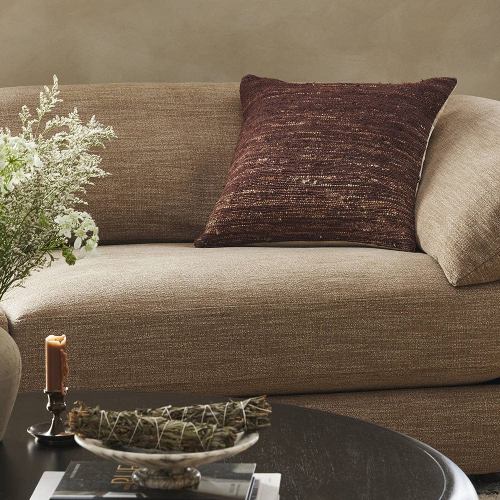 Four Hands - Pemberley Pillow - Rustic Brown Woven - 247840-003 view 4