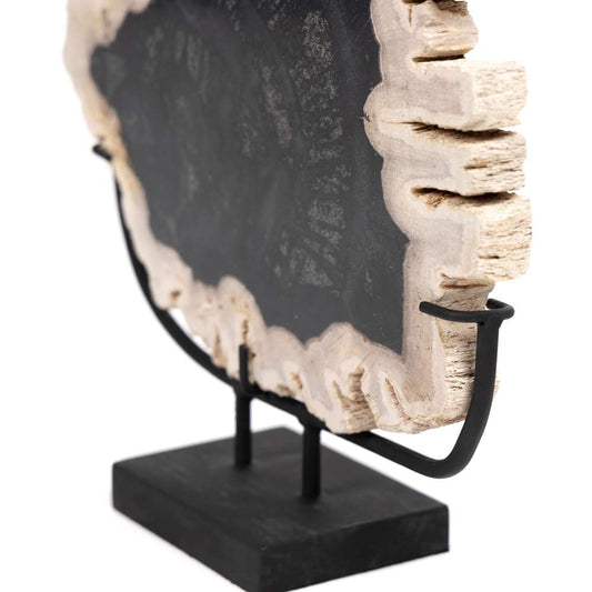 Four Hands - Petrified Wood Sculpture - Dark - 227717-001 veiw 2