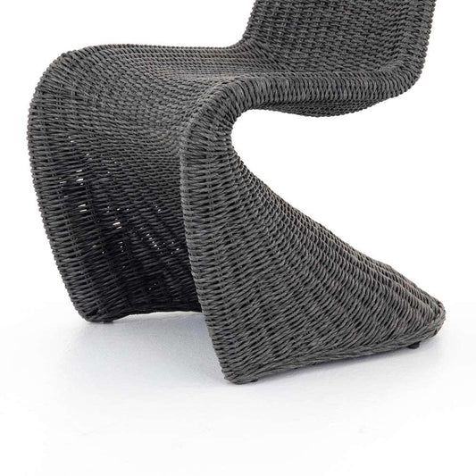 Four Hands - Portia Outdoor Dining Chair - Vintage Coal - JLAN-234A veiw 2