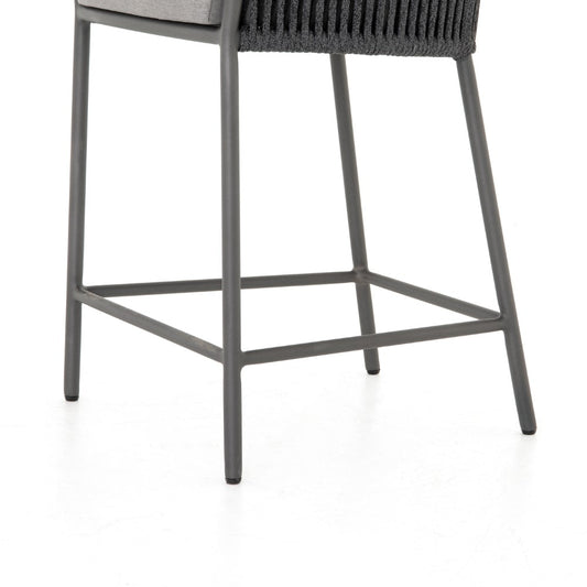 Four Hands - Porto Outdoor Counter Stool - JSOL-09905K-562 veiw 2