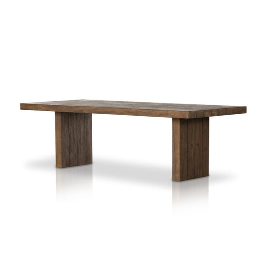 Four Hands - Providence - Encino Outdoor Dining Table - Stained Heritage Brown-FSC - 231885-003 veiw 2