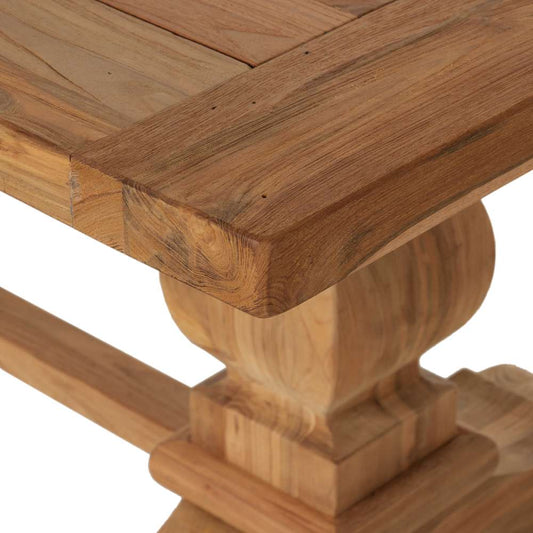 Four Hands - Providence - Novell Outdoor Dining Table-111in-Natural - 233615-002 veiw 2