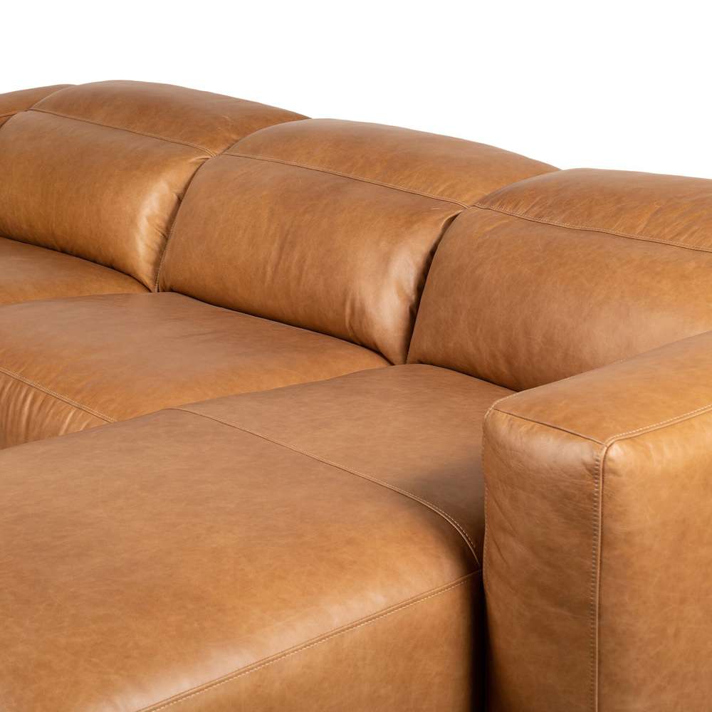 Four Hands - Radley Power Recliner 3-Piece Sectional W/ Right Chaise - Sonoma Butterscotch - 238969-002 veiw 8