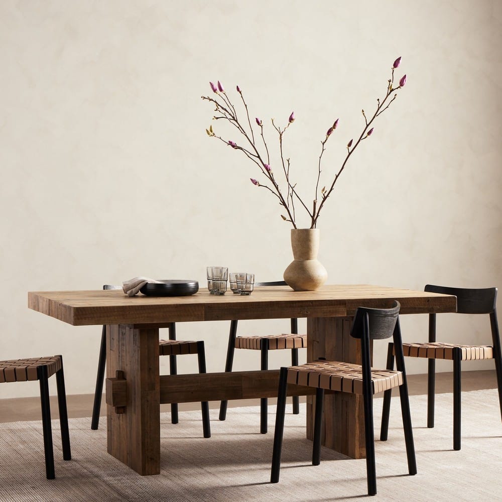 Four Hands - Reclaimed - Reclaimed 72" Dining Table - Rustic Natural/MK2 - VFH-035_CLOSEOUT view 12